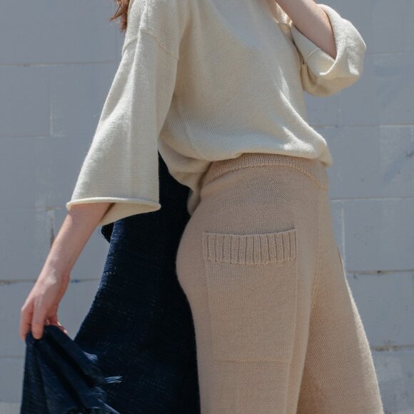 Proud Mary Alpaca Knit Pants - Picture 3 of 3